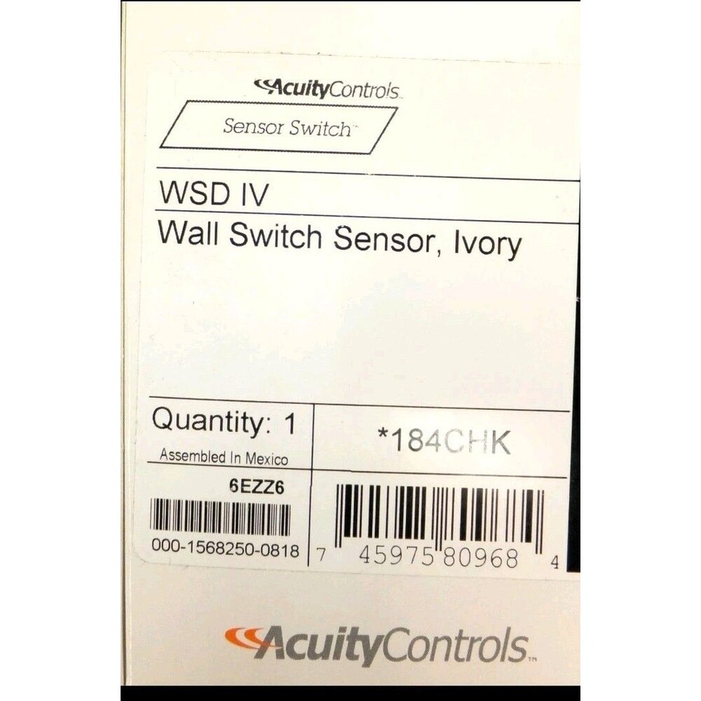 ACUITY SENSOR SWITCH WSD IV SENSOR